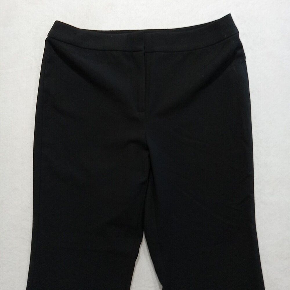 Black Label Chico's Cropped Dress Pants Women's Size 0.5 S/6 Black - Picture 2 of 15